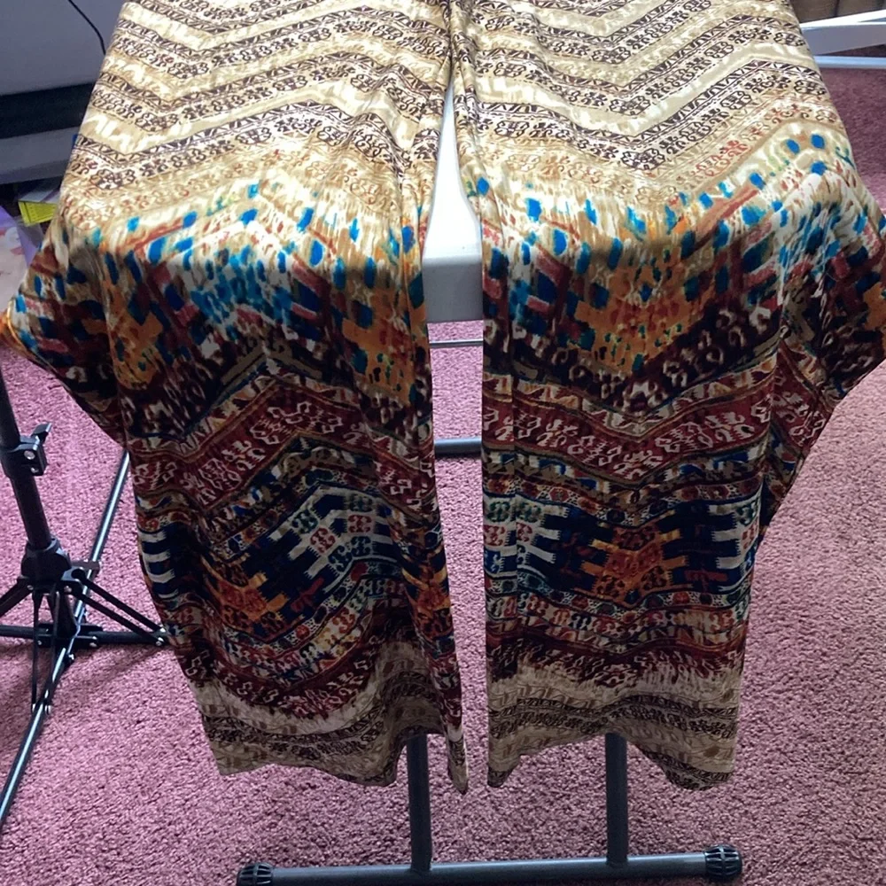 SOHO Apparel LTD Boho Palazzo Wide Leg Pants EXCELLENT CONDITION